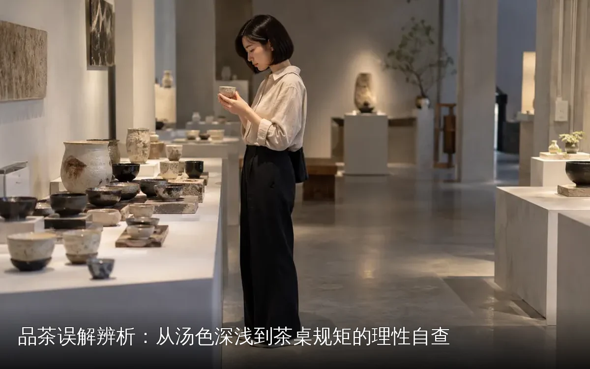 品茶误解辨析:从汤色深浅到茶桌规矩的理性自查